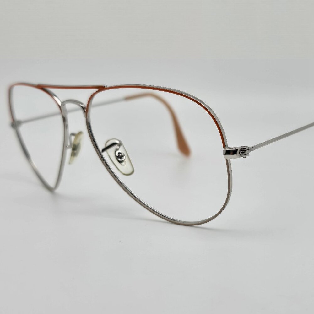 Ray-Ban RB3025 071/51 Orange Fade Aviator Sunglasses Frame Italy 58-14-135